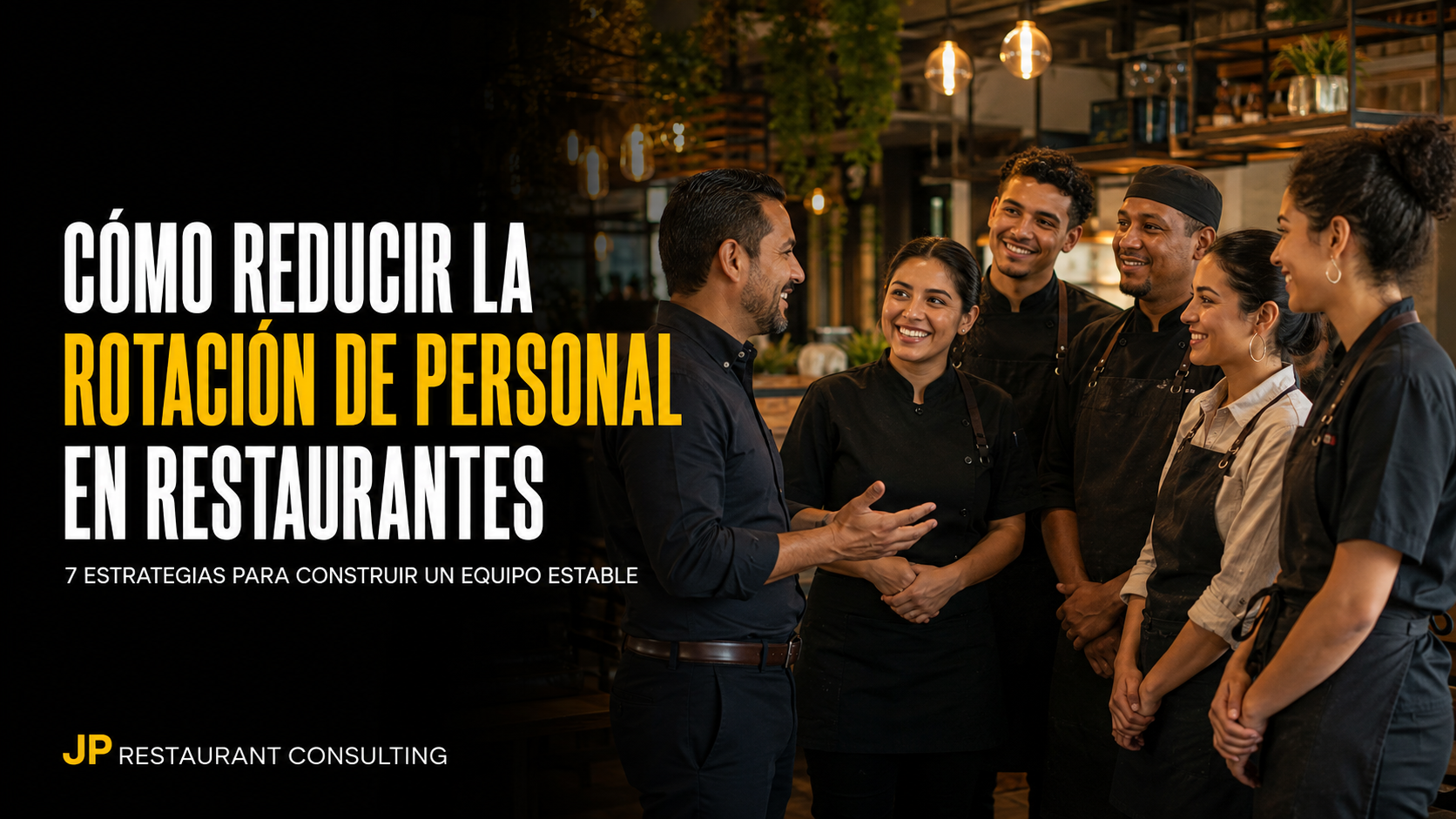 Cómo reducir la rotación de personal en restaurantes: 7 estrategias para construir un equipo estable